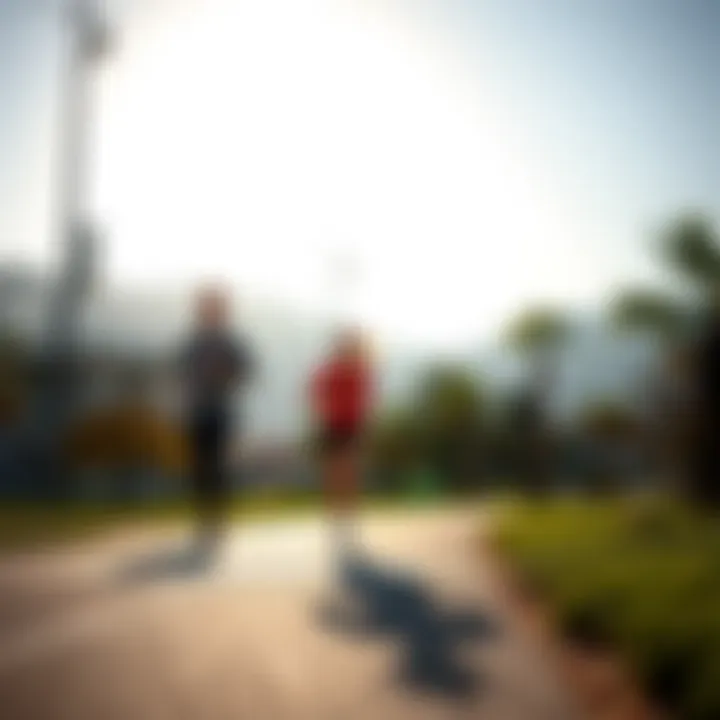 Effective warm-up techniques for walkers