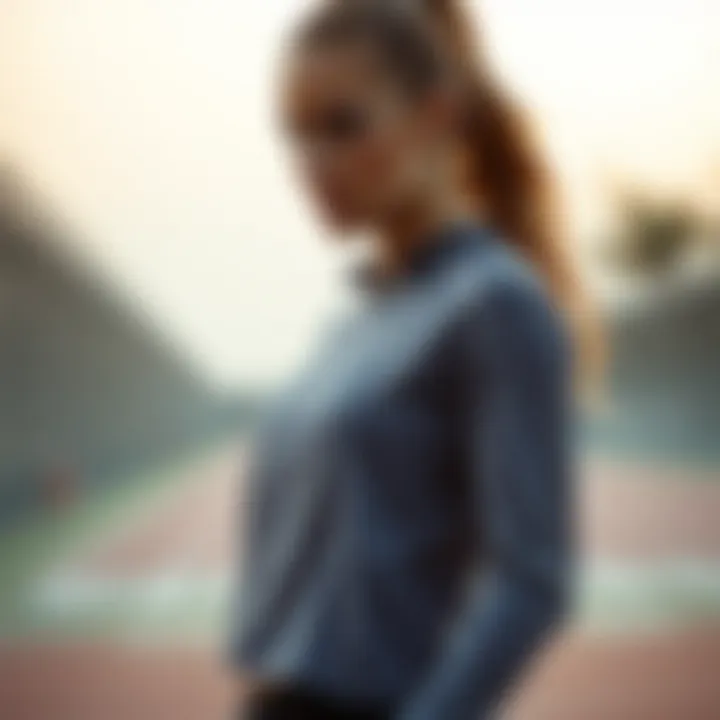 Sporty apparel enhancing workout performance