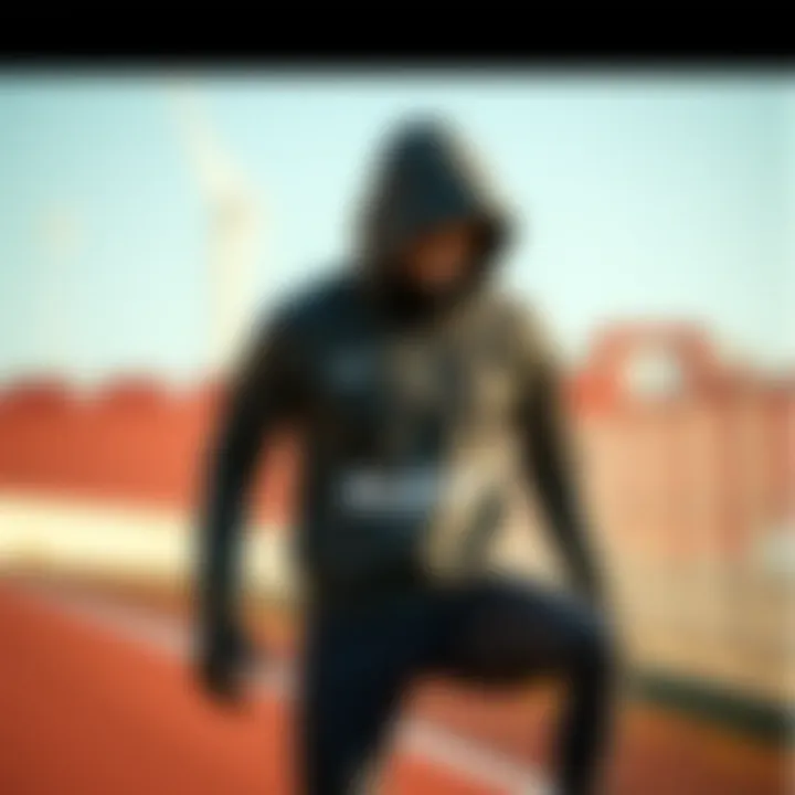 Stylish Sportswear Design with Functionality Stylish sportswear design emphasizing functionality