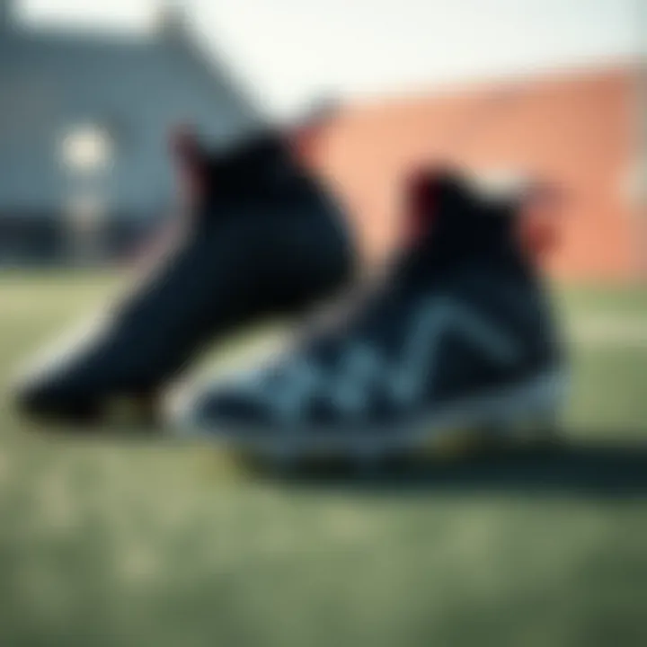 Zoom cleats displayed with a focus on comfort and performance enhancements