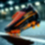 Close-up of Zoom cleat technology highlighting its design and features